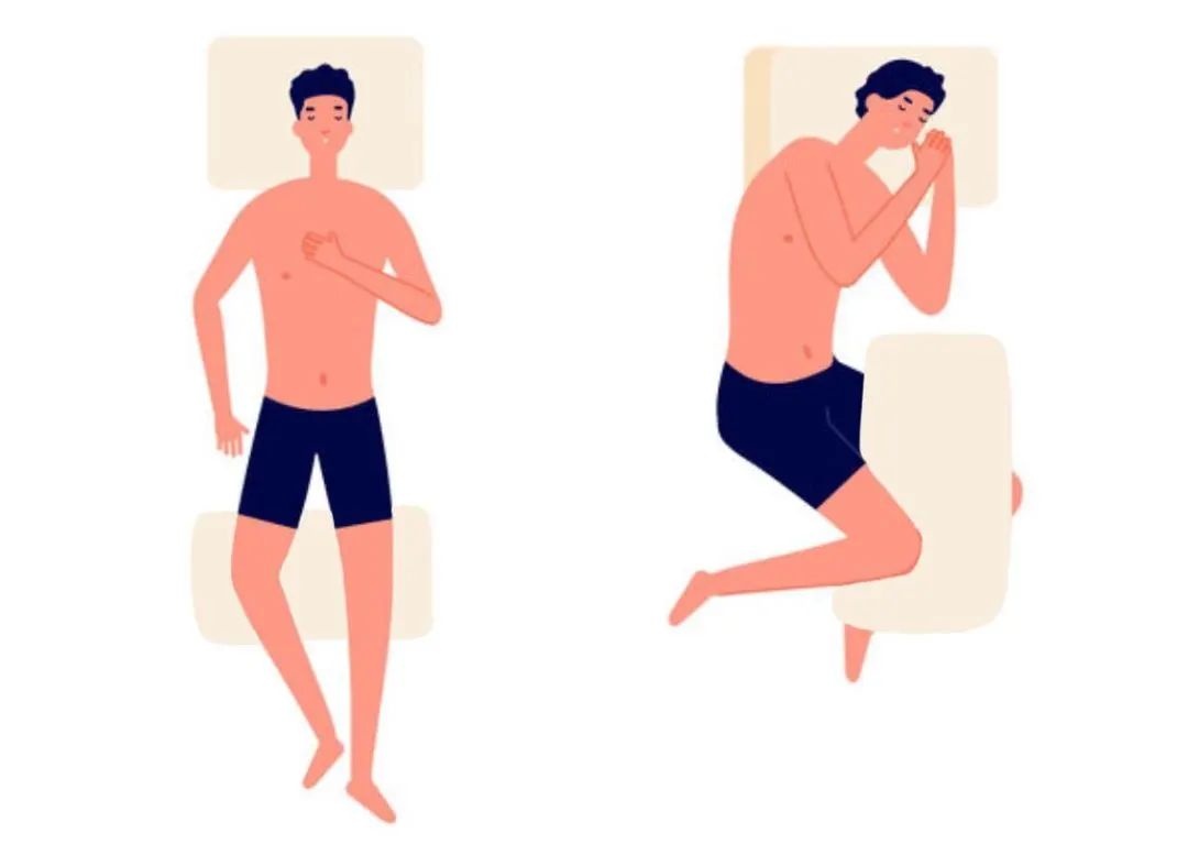 不!看的是健康!这种睡姿最不推荐.